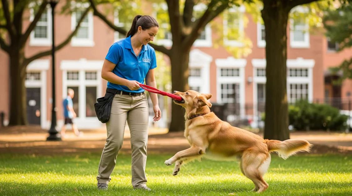 Bethesda Dog Training Near A Park