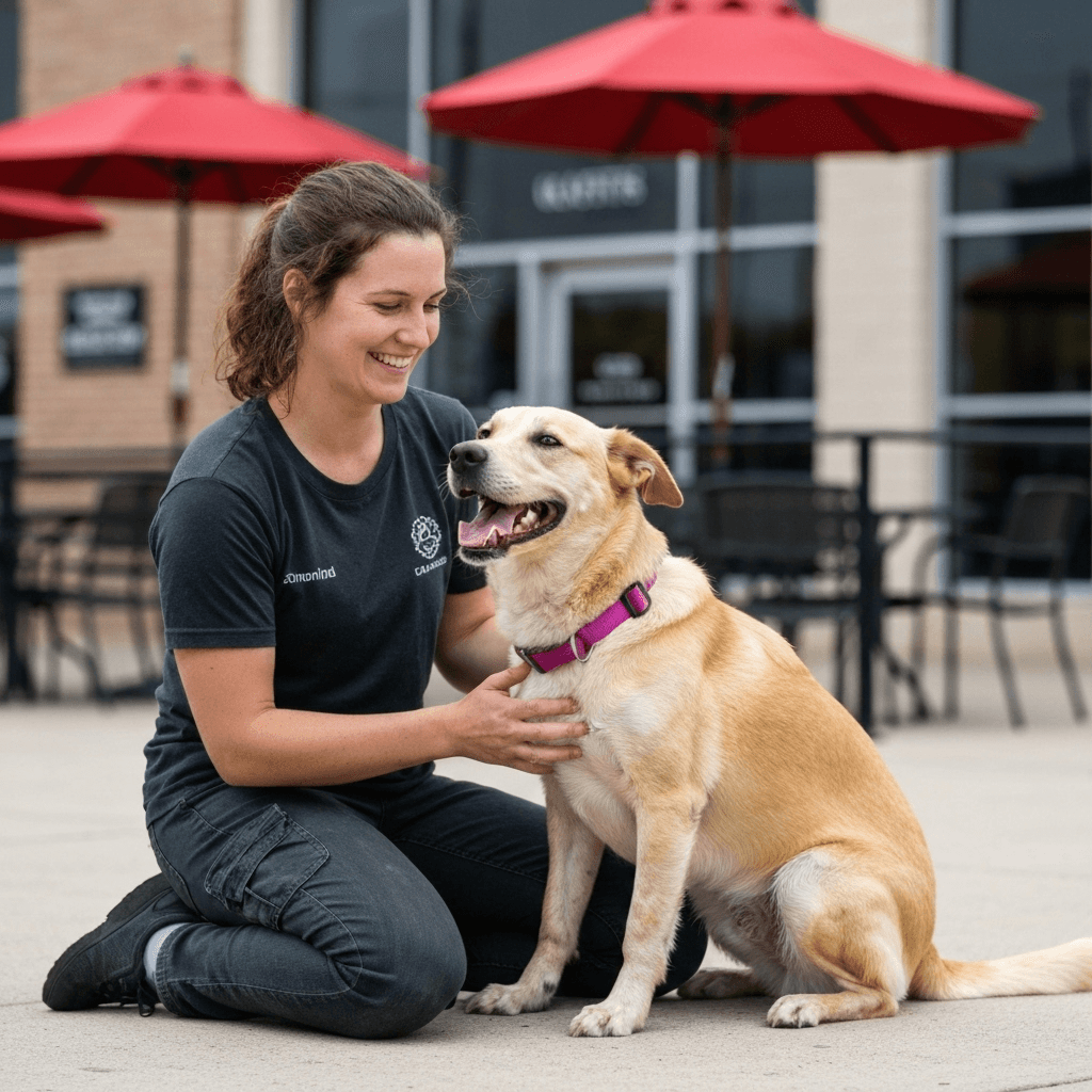 Dog Training In Fort Worth in a park