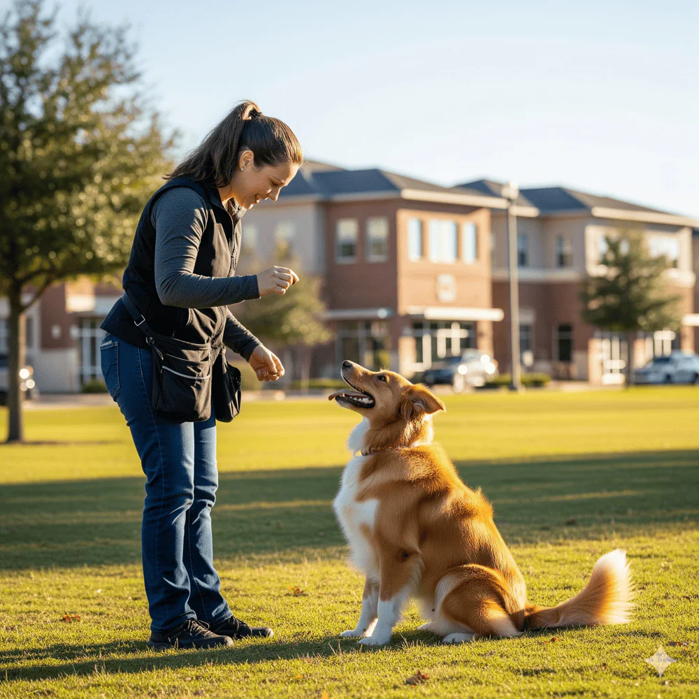 Dog Training In The Park In Frisco Tx
