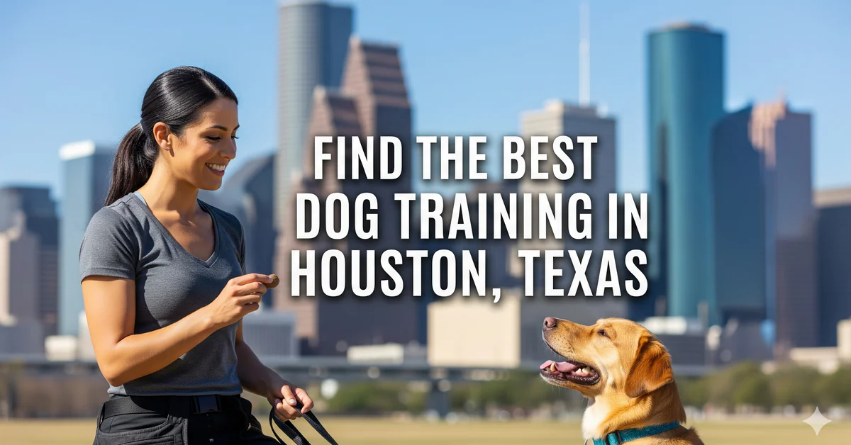 Houston Texas Dog Training How To Choose The Best Trainer
